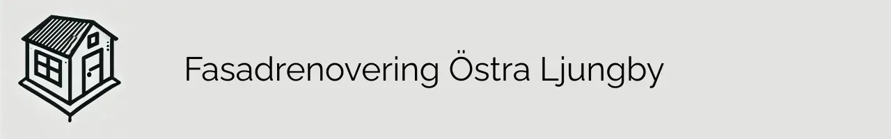 Fasadrenovering Östra Ljungby